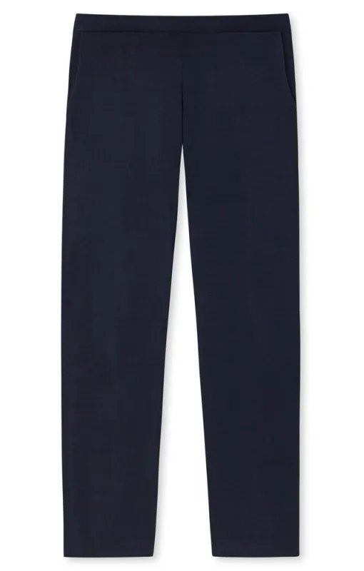 Ladies' Long Johns Marlene-Cut SCHIESSER Mix & Relax - dark blue