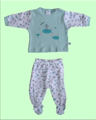Baby-Schlafanzug Lang mit Fuss Schiesser Zaubermaus Baby-Schlafanzug Lang mit Fuss Schiesser Zaubermaus