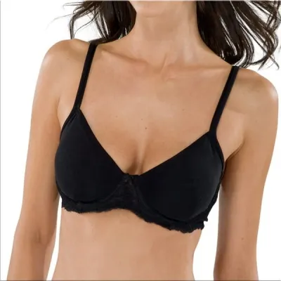 Underwire Bra Moulded Schiesser Micro Lace