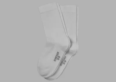 2er Pack SCHIESSER Damensocken Cotton Fit weiß 2er Pack SCHIESSER Damensocken Cotton Fit weiß
