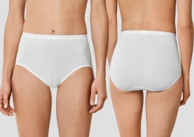 Taillenslip Schiesser Luxury - weiß Taillenslip Schiesser Luxury - weiß