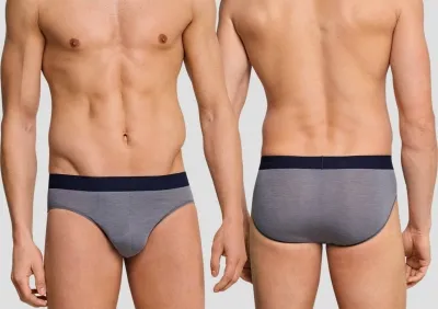 Herren Rio-Slip SCHIESSER Personal Fit - grau