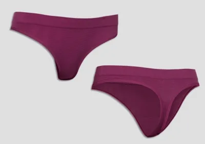 Damen Thong SCHIESSER Active Mesh Bamboo - beere Damen Thong SCHIESSER Active Mesh Bamboo - beere