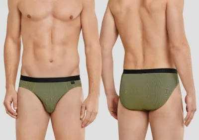 Herren Rio-Slip SCHIESSER Sports Club - gelb