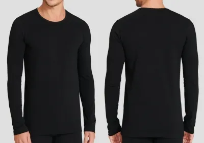 Herren Langarmshirt 1/1 SCHIESSER 95/5 - schwarz Herren Langarmshirt 1/1 SCHIESSER 95/5 - schwarz