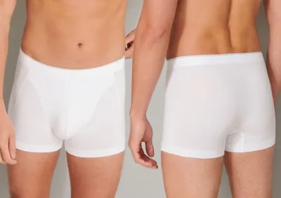 SCHIESSER Herren Shorts 95/5 - weiß SCHIESSER Herren Shorts 95/5 - weiß