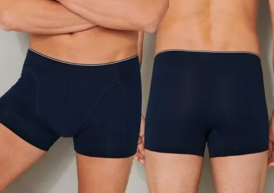 SCHIESSER Herren Shorts 95/5 - dunkelblau SCHIESSER Herren Shorts 95/5 - dunkelblau