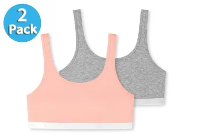 2er Pack Mädchen Bustier SCHIESSER 95/5 2er Pack Mädchen Bustier SCHIESSER 95/5