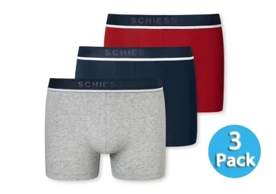 3er Pack Männer Shorts SCHIESSER 95/5 - multicolor 4 3er Pack Männer Shorts SCHIESSER 95/5 - multicolor 4