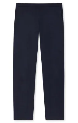 Damen Loungehose Lang Marlene-Schnitt Schiesser Mix & Relax - dunkelblau Damen Loungehose Lang Marlene-Schnitt Schiesser Mix & Relax - dunkelblau