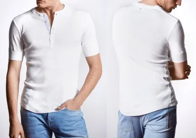 Männer Shirt Kurzarm SCHIESSER REVIVAL Karl-Heinz - weiß Männer Shirt Kurzarm SCHIESSER REVIVAL Karl-Heinz - weiß