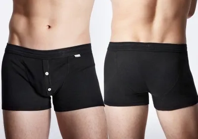 Herren Shorts SCHIESSER REVIVAL Karl-Heinz - schwarz Herren Shorts SCHIESSER REVIVAL Karl-Heinz - schwarz