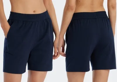Damen Hose kurz SCHIESSER Mix & Relax - dunkelblau Damen Hose kurz SCHIESSER Mix & Relax - dunkelblau