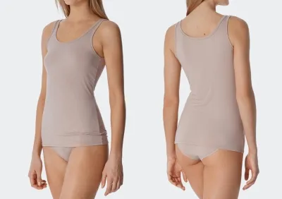 Doppelpack Damen Trägertop Schiesser Modal Essentials - sand Doppelpack Damen Trägertop Schiesser Modal Essentials - sand