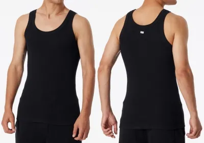 Männer Tank Top 0/0 SCHIESSER REVIVAL Friedrich - schwarz Männer Tank Top 0/0 SCHIESSER REVIVAL Friedrich - schwarz