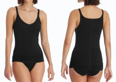Damen Spaghetti-Top SCHIESSER Personal Fit - schwarz Damen Spaghetti-Top SCHIESSER Personal Fit - schwarz