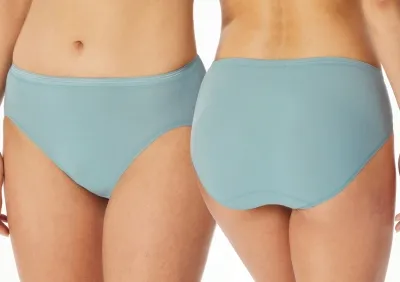 Damen Jazz-Pants SCHIESSER Luxury - Mineral-Grün
