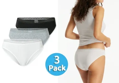 3er Pack Damen Rio-Slips SCHIESSER Modern Multipacks 3er Pack Damen Rio-Slips SCHIESSER Modern Multipacks