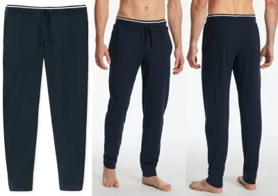 Herren Loungehose Lang SCHIESSER Mix & Relax - nachtblau Herren Loungehose Lang SCHIESSER Mix & Relax - nachtblau