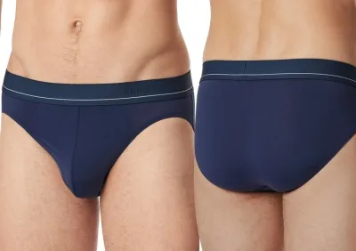 Herren Rio-Slip SCHIESSER Pure Micro - blau
