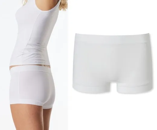 SCHIESSER Damen Shorts Unique Micro - Weiß SCHIESSER Damen Shorts Unique Micro - Weiß