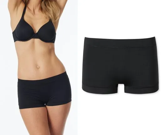 SCHIESSER Damen Shorts Unique Micro - Schwarz SCHIESSER Damen Shorts Unique Micro - Schwarz