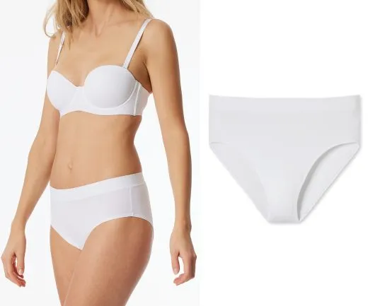 SCHIESSER Damen Retro-Pants Unique Micro - Weiß SCHIESSER Damen Retro-Pants Unique Micro - Weiß