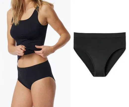SCHIESSER Damen Retro-Pants Unique Micro - Schwarz SCHIESSER Damen Retro-Pants Unique Micro - Schwarz
