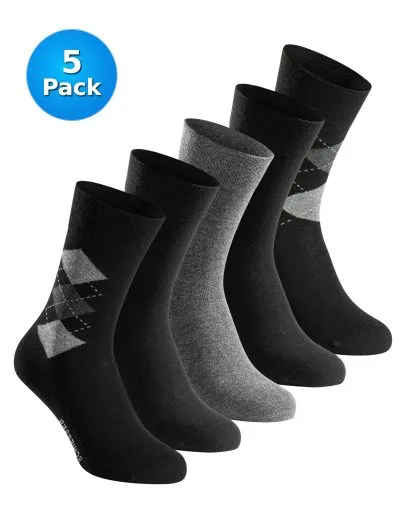 SCHIESSER Men's Socks 5-Pack Bluebird - Multicolour
