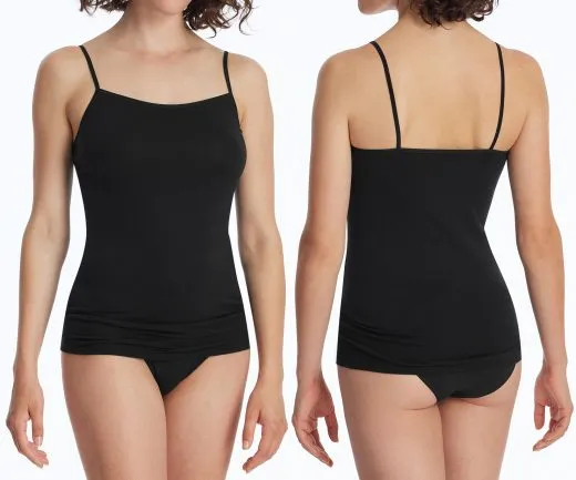 SCHIESSER Damen 2PACK Spaghettitop 95/5 - Schwarz