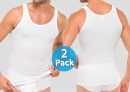 Sportjacke Cotton Essentials Doppelripp 2er Pack